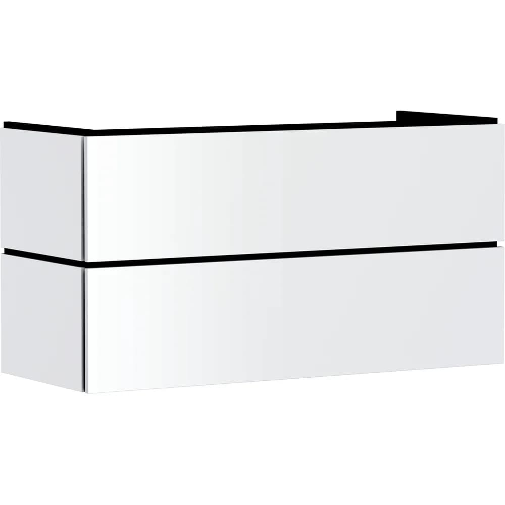 Hansgrohe Xilesa E 118x47 cm Mat Beyaz 2 Çekmeceli Lavabo Dolabı - 54264700