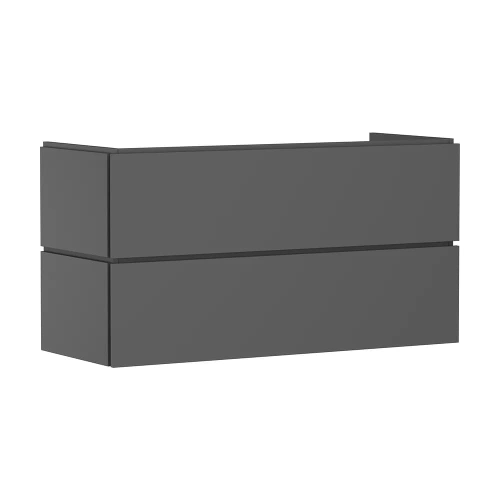 Hansgrohe Xilesa E 118x47 cm Arduvaz Mat Gri 2 Çekmeceli Lavabo Dolabı - 54264760