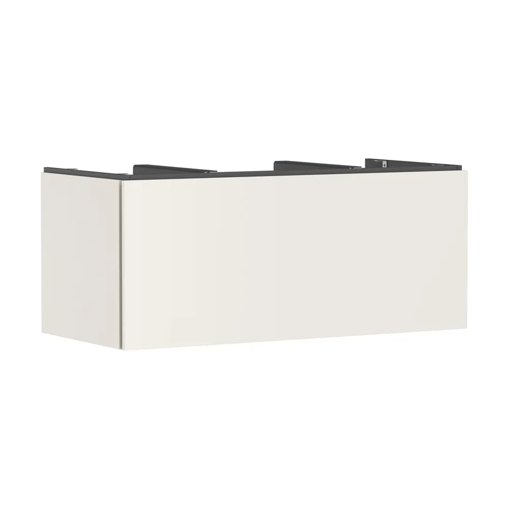Hansgrohe Xilesa E 118 cm Kum Mat Bej Tek Çekmeceli Konsol Altı Lavabo Dolabı - 54267780