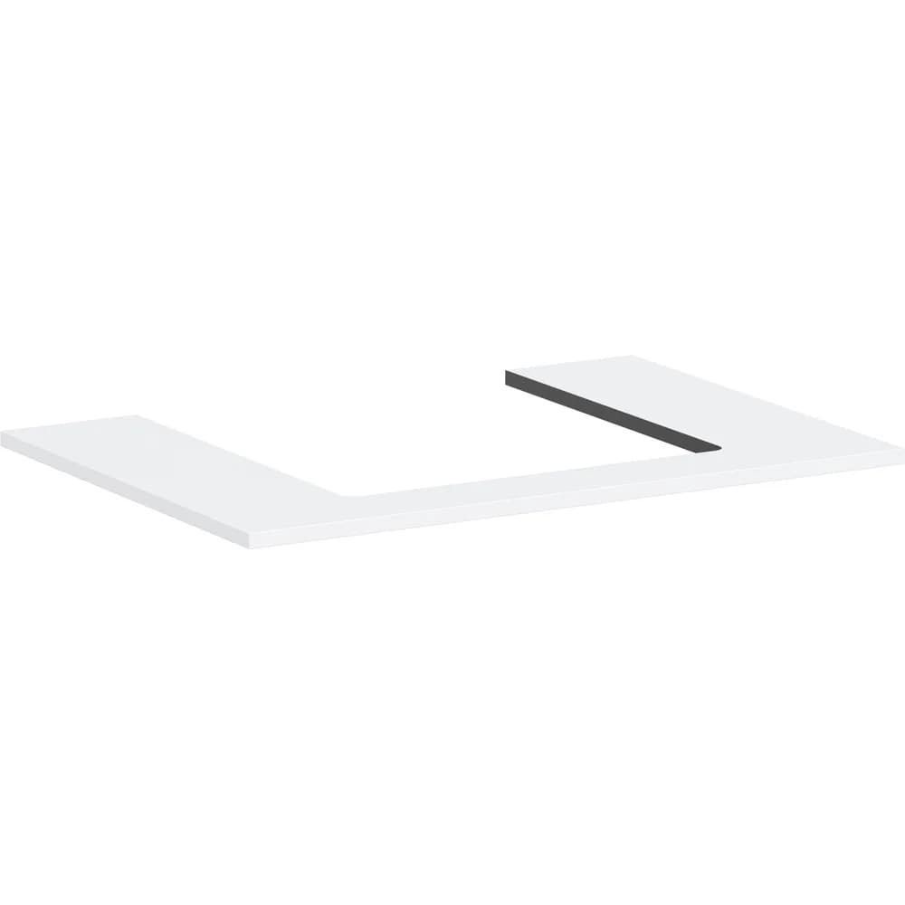 Hansgrohe Xilesa E 78 cm Mat Beyaz Orta Kesitli Tezgah Üstü Lavabo Konsolu - 54269700