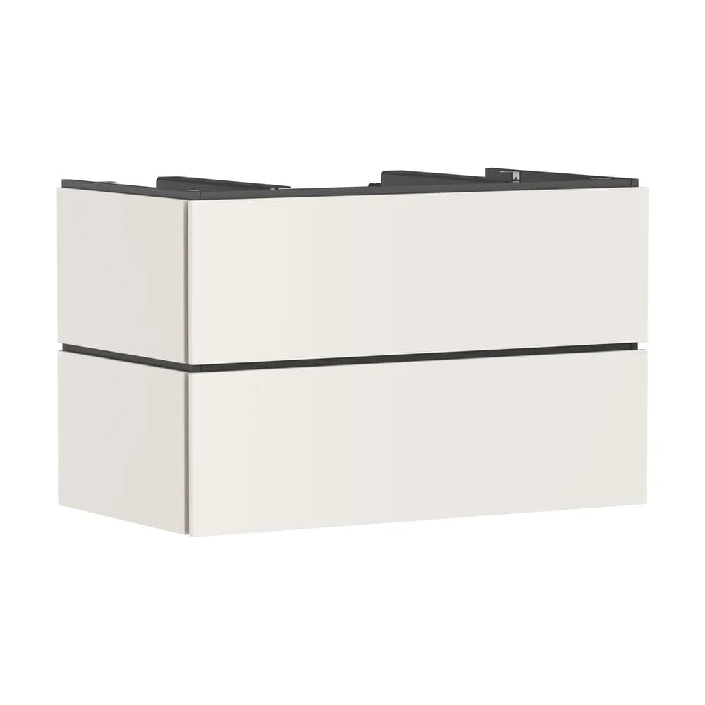 Hansgrohe Xilesa E 98 cm Kum Mat Bej 2 Çekmeceli Konsol Altı Lavabo Dolabı - 54301780