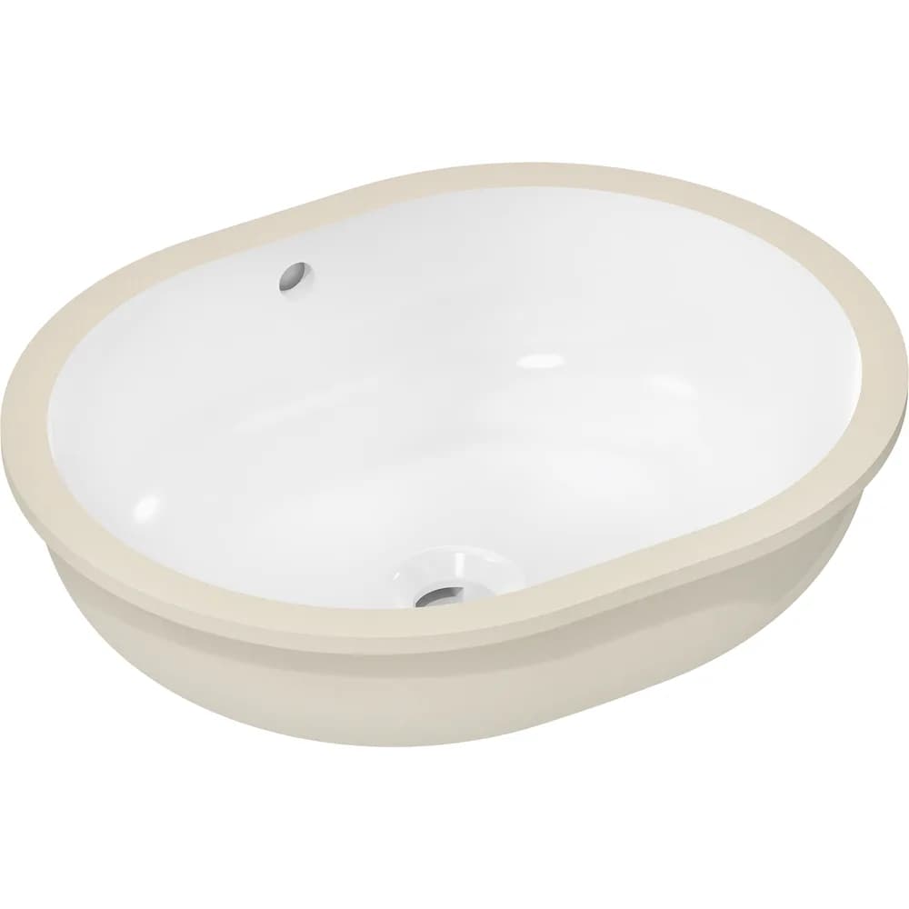 Hansgrohe Xuniva U 45x35 cm Batarya Deliksiz Taşmalı Tezgah Altı Lavabo - 60153450