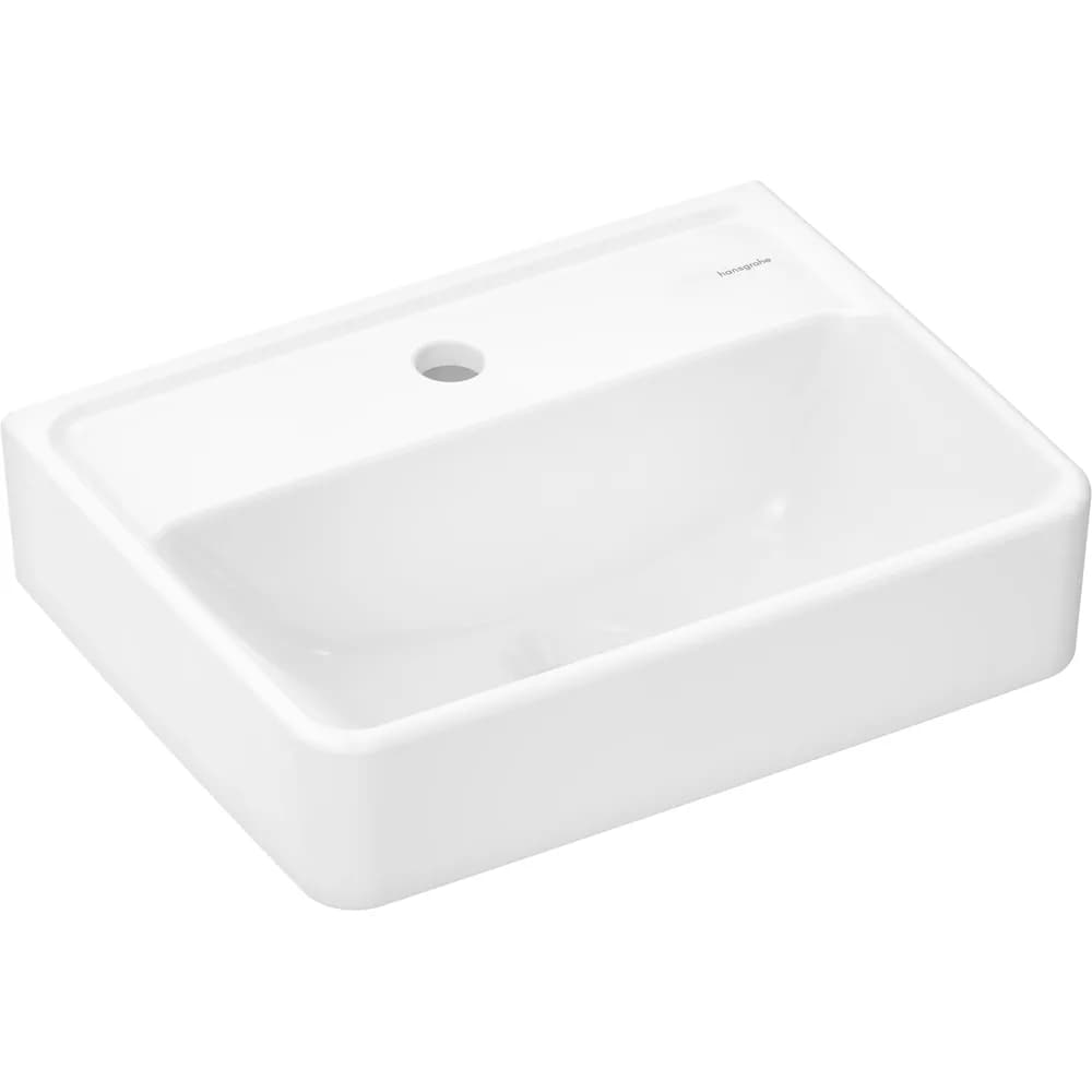 Hansgrohe Xanuia Q 45x34 cm Batarya Delikli Taşmasız El Yıkama Lavabosu - 60230450