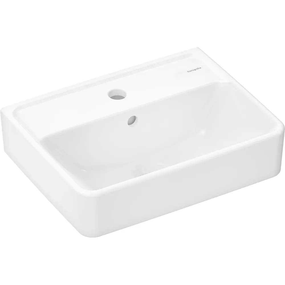 Hansgrohe Xanuia Q 45x34 cm SmartClean Batarya Delikli Taşmalı El Yıkama Lavabosu - 61007450