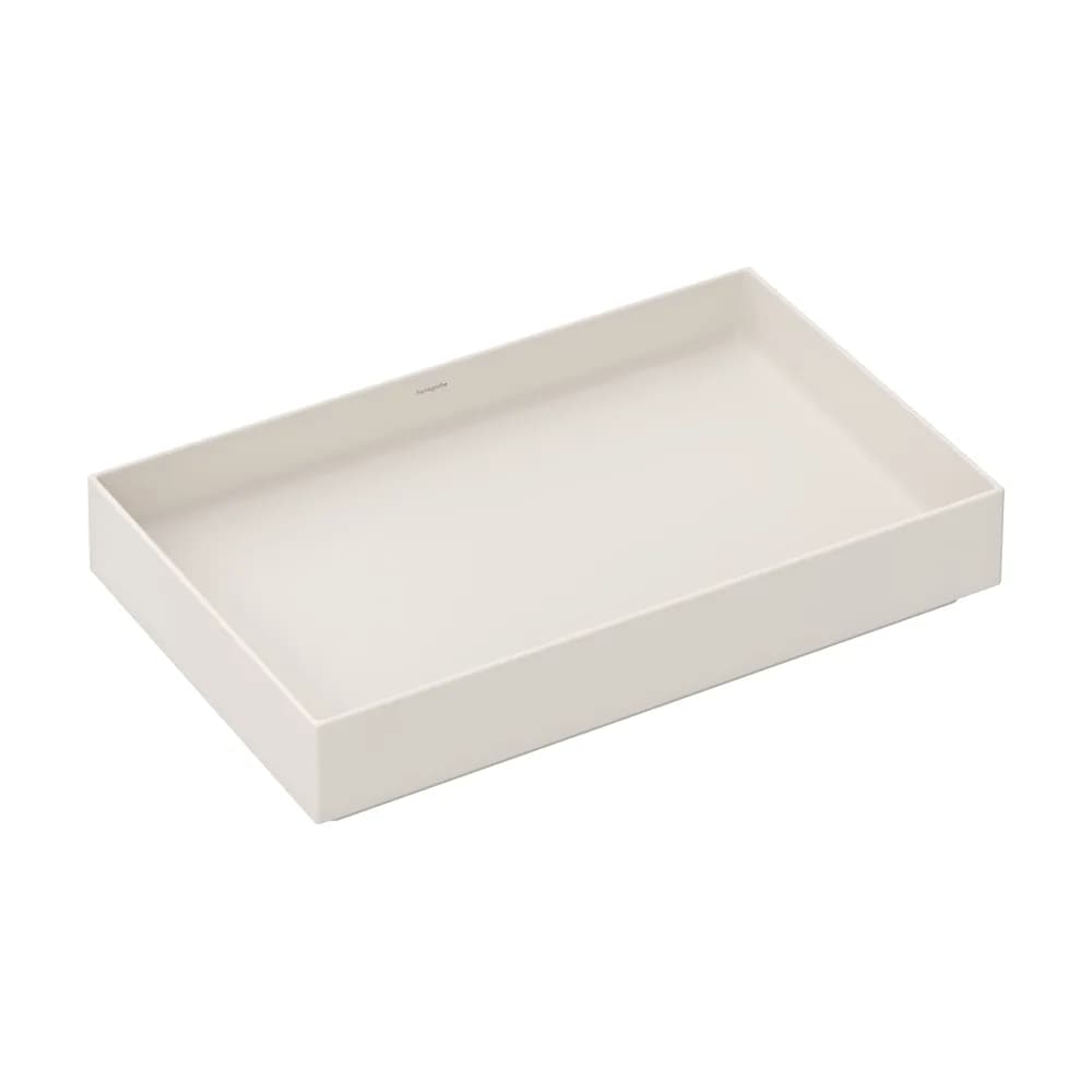 Hansgrohe Xuniva Evo E 65x40 cm Kum Mat Bej Batarya Deliksiz Taşmasız Çanak Lavabo - 60326780