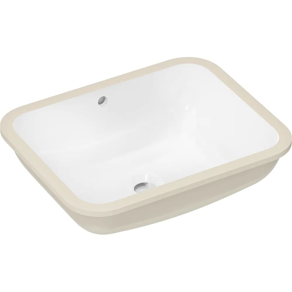 Hansgrohe Xuniva Q 45x35 cm SmartClean Batarya Deliksiz Taşmalı Tezgah Altı Lavabo - 61052450