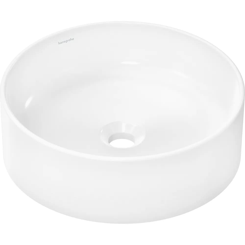 Hansgrohe Xuniva S 40x40 cm SmartClean Batarya Deliksiz Taşmasız Çanak Lavabo - 61071450