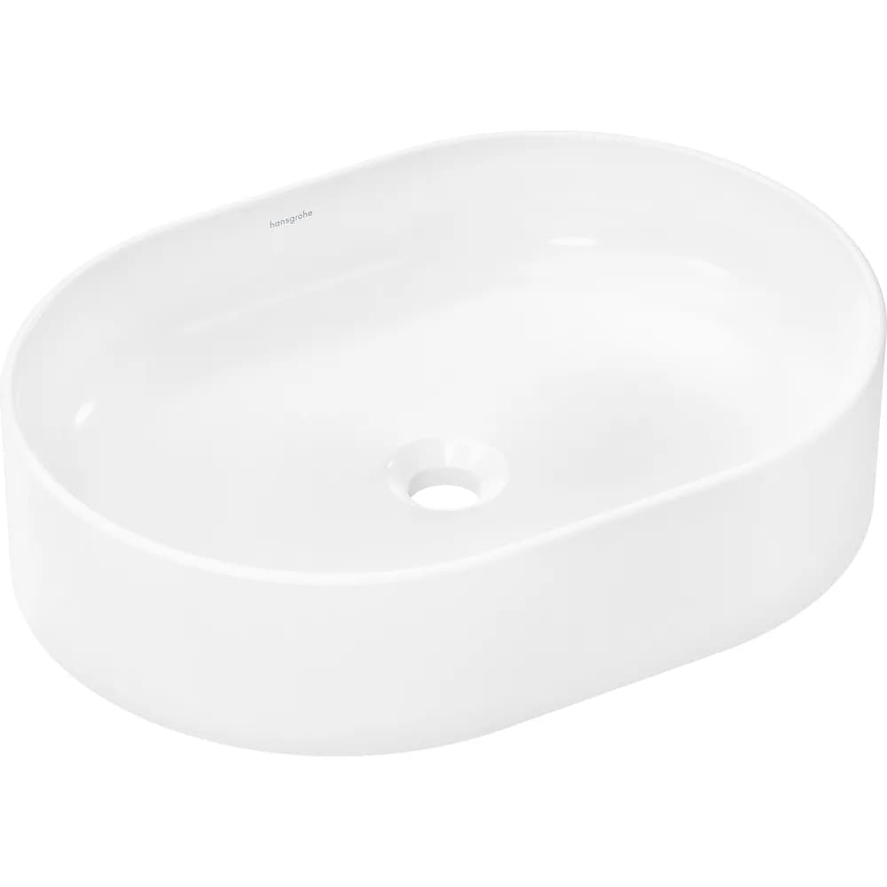 Hansgrohe Xuniva U 55x40 cm SmartClean Batarya Deliksiz Taşmasız Çanak Lavabo - 61073450
