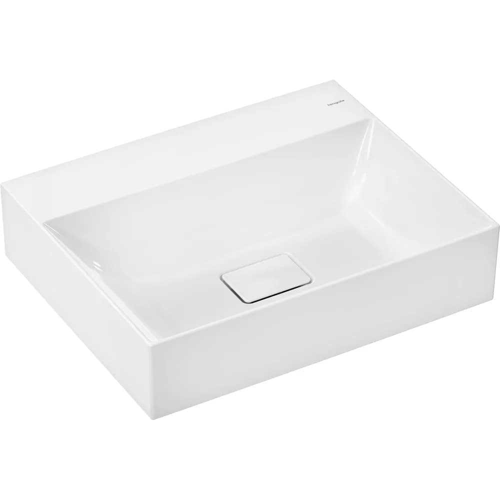 Hansgrohe Xevolos E 60x48 cm SmartClean Batarya Deliksiz Taşmasız Lavabo - 61093450