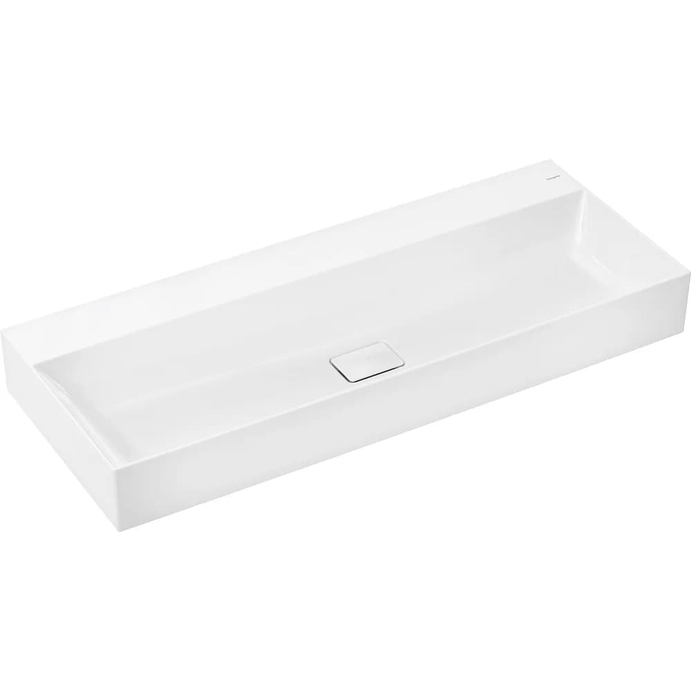 Hansgrohe Xevolos E 120x48 cm SmartClean Batarya Deliksiz Taşmasız Lavabo - 61105450