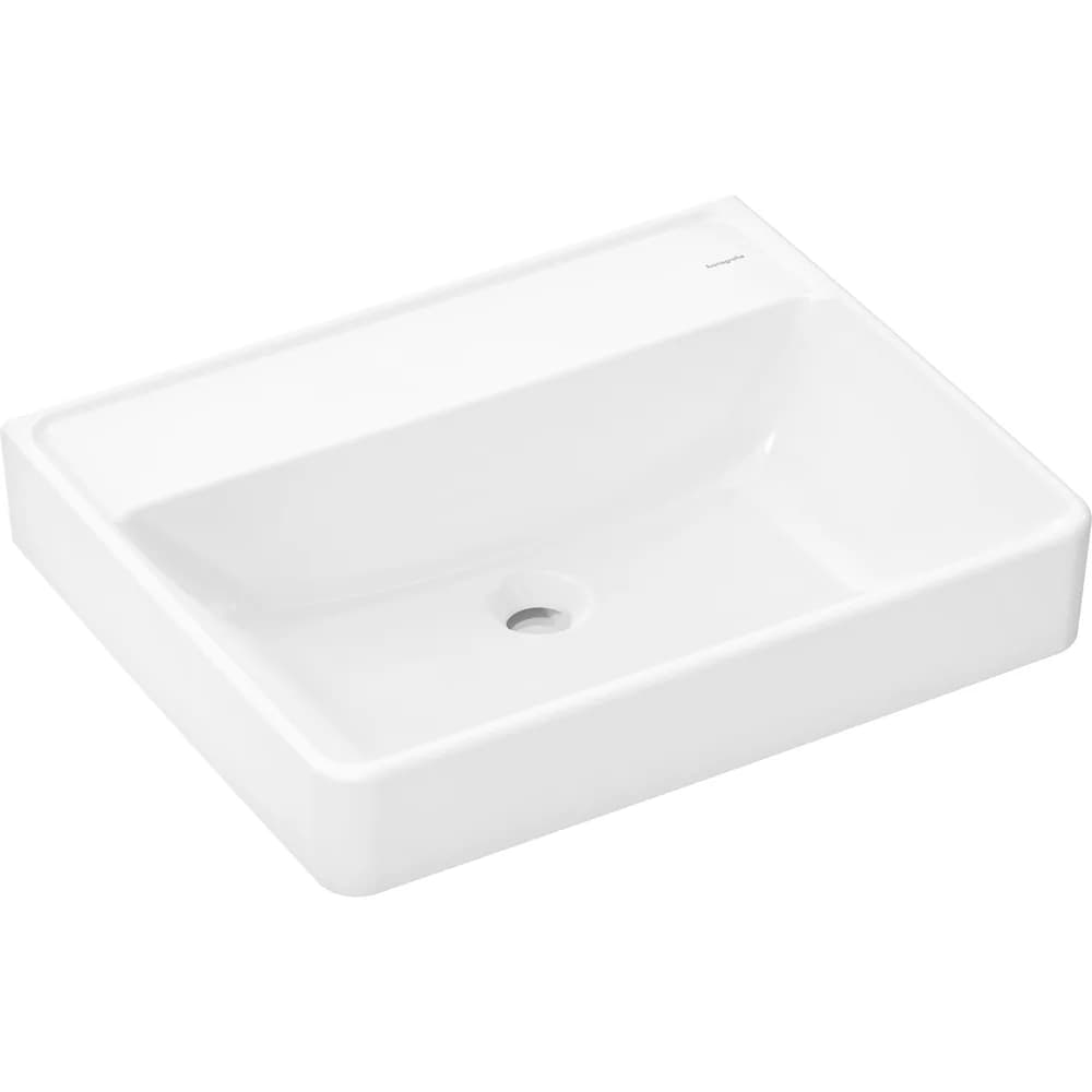 Hansgrohe Xanuia Q 60x48 cm SmartClean Batarya Deliksiz Taşmasız Lavabo - 61151450