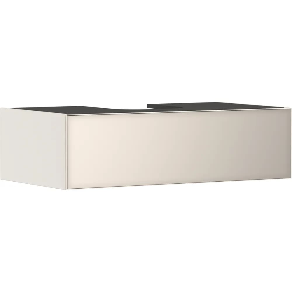 Hansgrohe Xevolos E 98 cm Kum Mat Bej Metalik Kum Bej 1 Çekmeceli Orta Kesitli Konsol Altı Lavabo Dolabı - 54314790