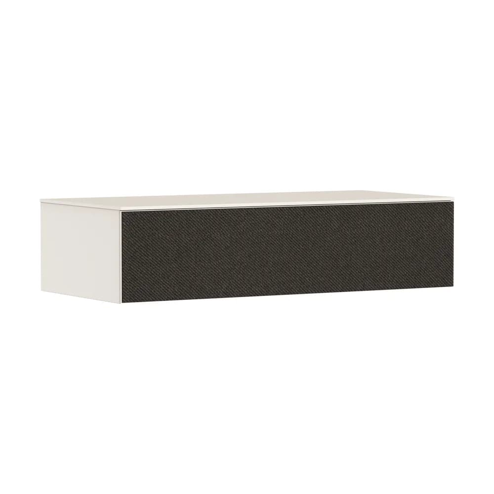 Hansgrohe Xevolos E 118 cm Kum Mat Bej Koyu Gri Tekstil Tek Çekmeceli Yan Dolap - 54326660