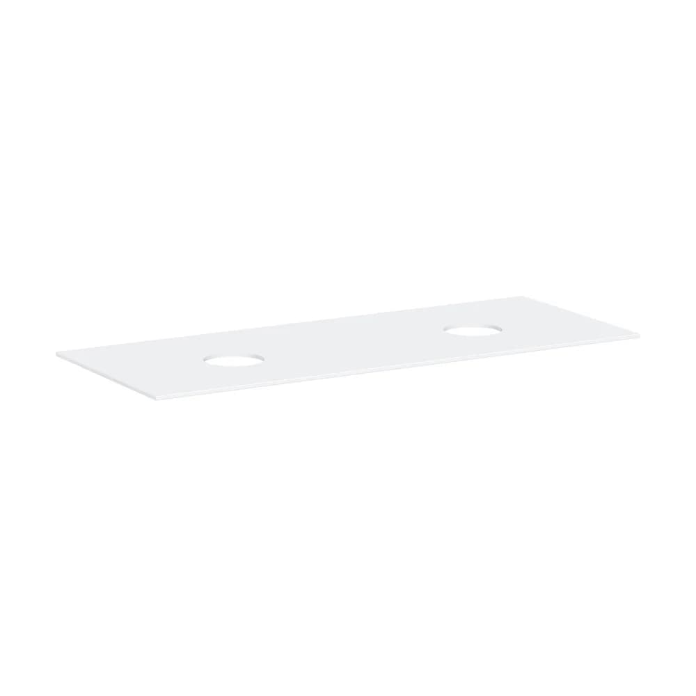 Hansgrohe Xevolos E 137 cm Mat Beyaz Çift Kesitli Çanak Lavabo Konsolu - 54332700