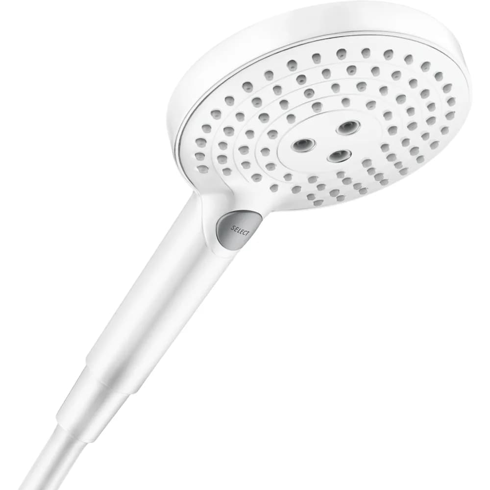 Hansgrohe Raindance Select S 125 3 Fonksiyonlu EcoSmart Mat Beyaz El Duşu - 26515700