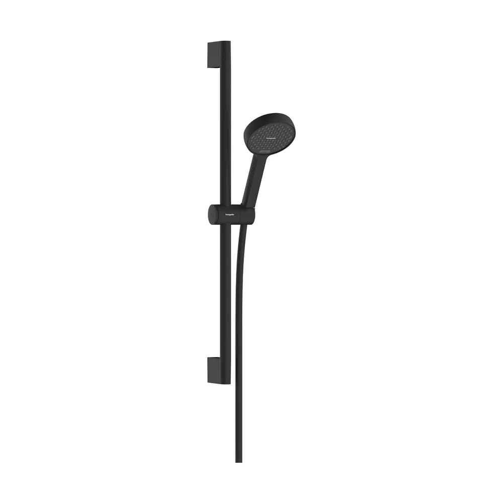 Hansgrohe Activera Select S 2 Fonksiyonlu EcoSmart+ Unica 65 cm Mat Siyah Sürgülü El Duş Seti - 28045670