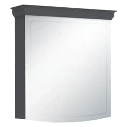 Kale Arte+ 65 Cm Mat Antrasit Ayna Dolabı - 310300102278 görsel 1