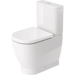 Duravit D-Code Kanalsız 37x60 Cm Beyaz Parlak Rezervuarsız Klozet görsel 1
