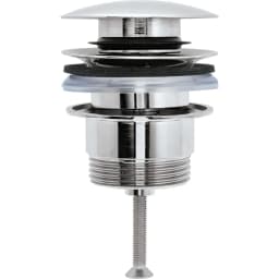 Duravit Paslanmaz çelik Fırçalanmış Bas-Aç Sifon görsel 1