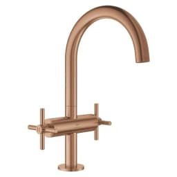 Grohe Atrio New Classic Bronz Tek Delikli L Lavabo Bataryası 21144DL0 görsel 1