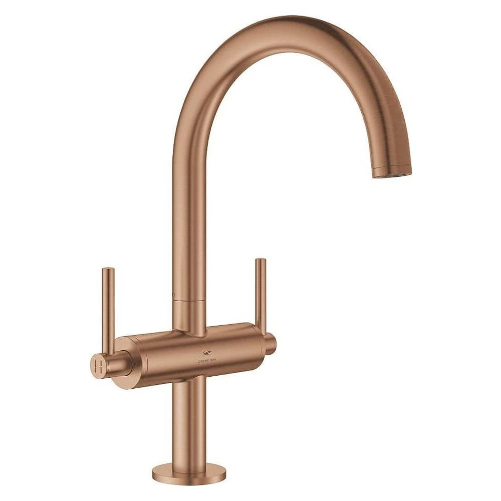Grohe Atrio New Classic Bronz Tek Delikli L Lavabo Bataryası 21145DL0
