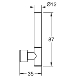 Grohe Atrio Private Collection Altın Attica Kumanda Kolu 48458GN0 görsel 2