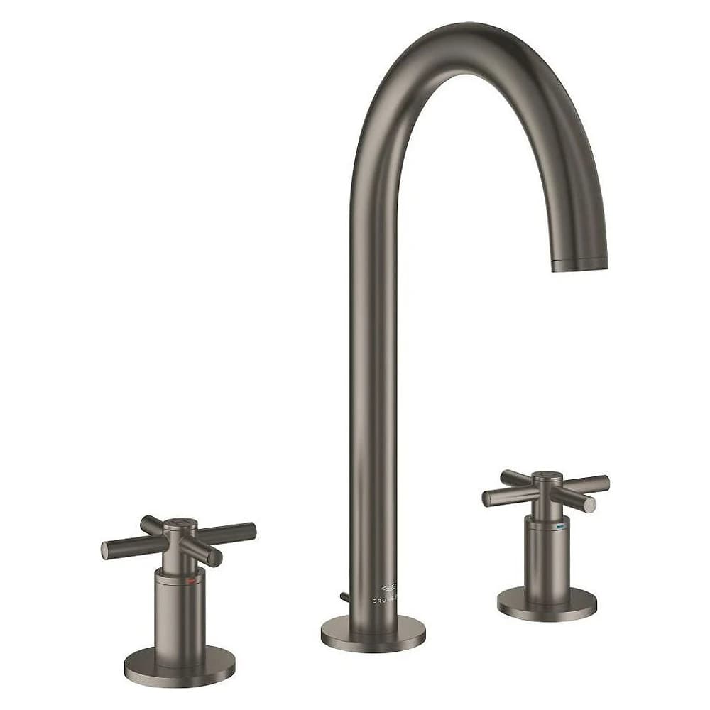 Grohe Atrio New Classic Antrasit 3 Delikli L Lavabo Bataryası 20643MG0
