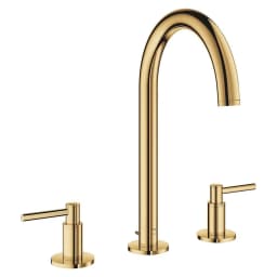 Grohe Atrio New Classic Altın 3 Delikli L Lavabo Bataryası 20649GL0 görsel 1