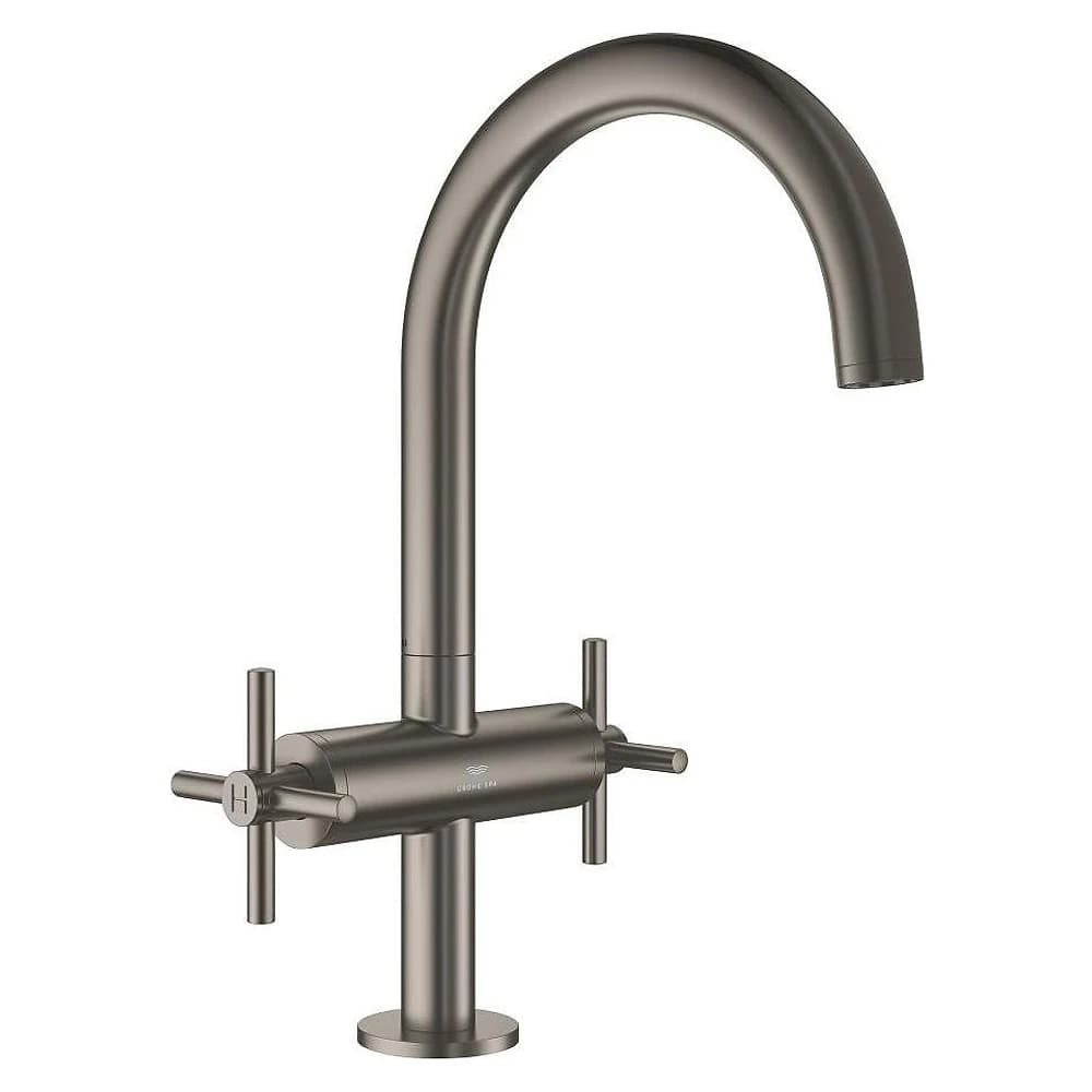 Grohe Atrio New Classic Antrasit Tek Delikli L Lavabo Bataryası 1/2"