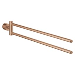 Grohe Atrio New Classic Bronz Fırçalanmış İkili Havluluk görsel 1