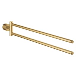 Grohe Atrio New Classic Altın Fırçalanmış İkili Havluluk görsel 1