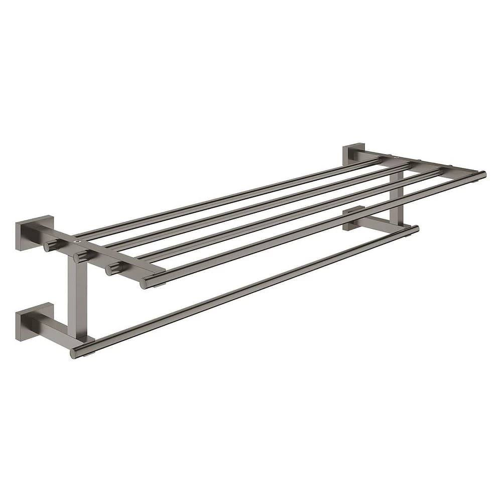 Grohe Essentials Cube New Antrasit Fırçalanmış Havluluk