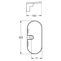 Grohe Tempesta Krom Sabunluk görsel 2