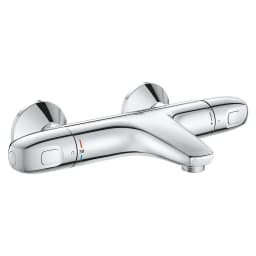 Grohe Grohtherm 1000 New Krom Banyo Bataryası görsel 1