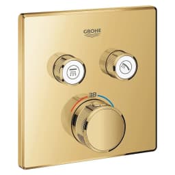 Grohe Grohtherm SmartControl Altın Ankastre Termostatik Batarya görsel 1