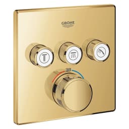 Grohe Grohtherm SmartControl Altın Ankastre Termostatik Batarya 29126GL0 görsel 1