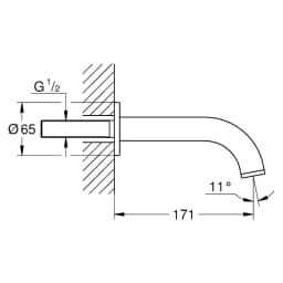 Grohe Atrio New Classic Çıkış Ucu görsel 2