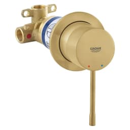 Grohe Essence New Altın Fırçalanmış Duş Bataryası görsel 1
