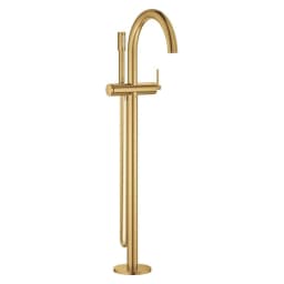 Grohe Atrio New Classic Altın Fırçalanmış Yerden Küvet Bataryası görsel 1