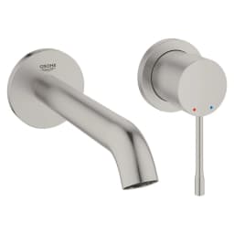 Grohe Essence New Paslanmaz Çelik Fırçalanmış M Lavabo Bataryası görsel 1