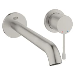 Grohe Essence New Paslanmaz Çelik Fırçalanmış L Lavabo Bataryası görsel 1