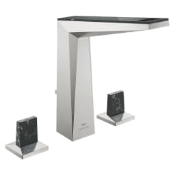 Grohe Allure Brilliant Paslanmaz Çelik Stick Vanilla Noir L Lavabo Bataryası görsel 1
