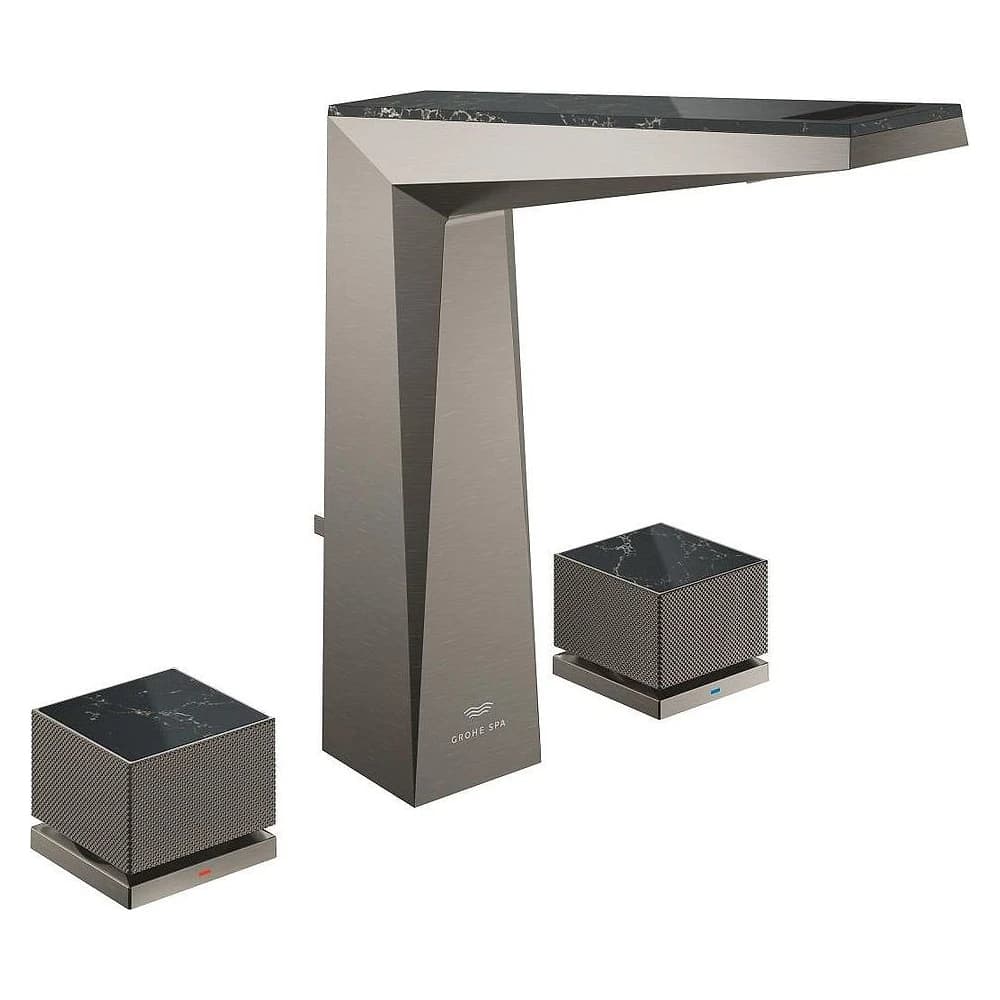 Grohe Allure Brilliant Antrasit Knob Vanilla Noir L Lavabo Bataryası
