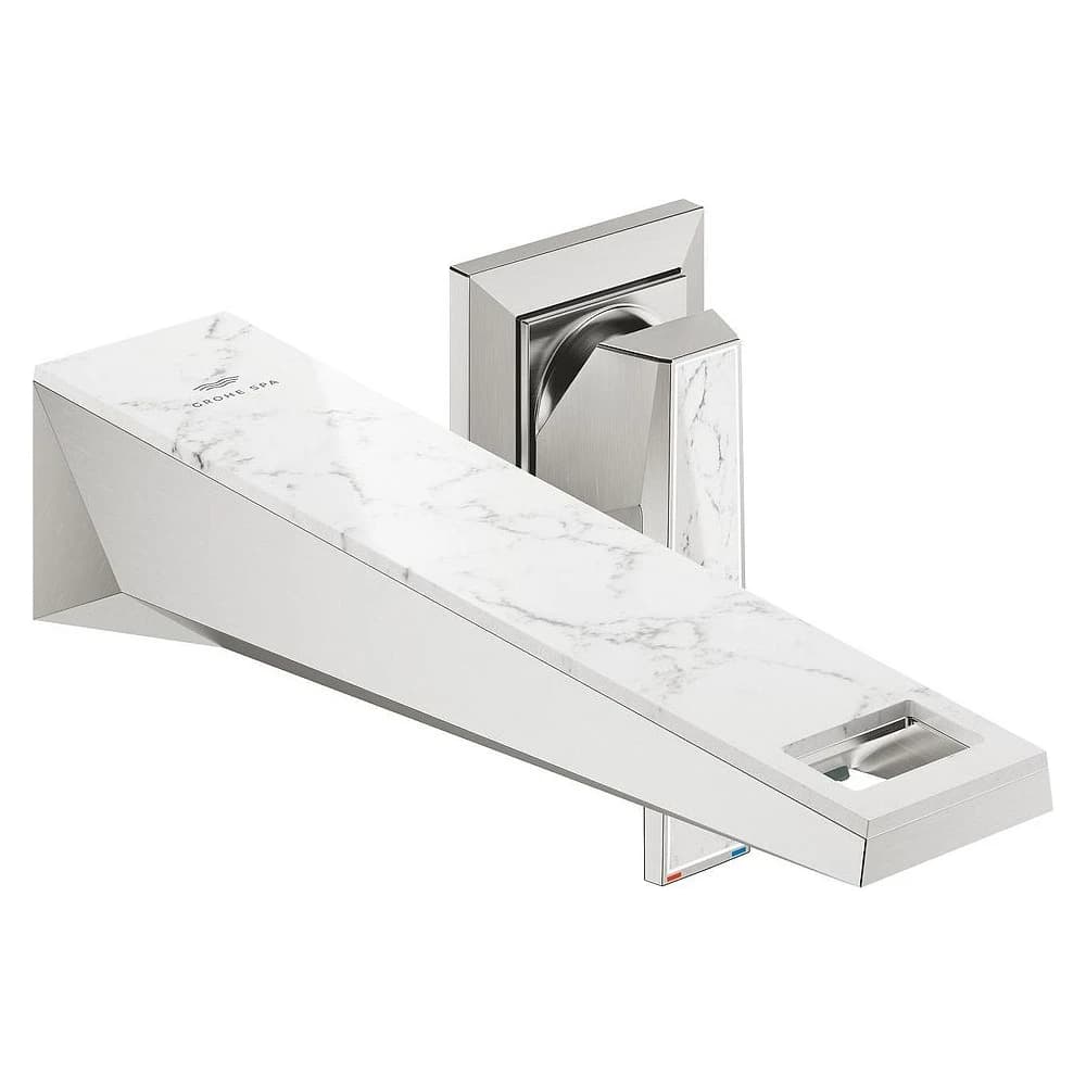 Grohe Allure Brilliant Paslanmaz Çelik Ankastre Attica M Lavabo Bataryası