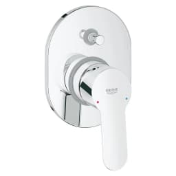 Grohe BauEdge Krom Duvardan Banyo Bataryası görsel 1