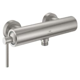 Grohe Atrio New Classic Paslanmaz Çelik Duvardan Banyo Bataryası görsel 1