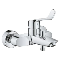 Grohe Eurosmart 2021 Krom Duvardan Banyo Bataryası görsel 1