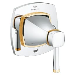 Grohe Grandera Krom Altın Banyo Bataryası görsel 1