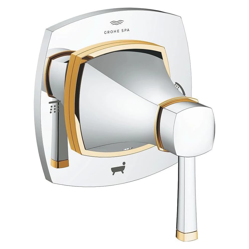 Grohe Grandera Krom Altın Banyo Bataryası