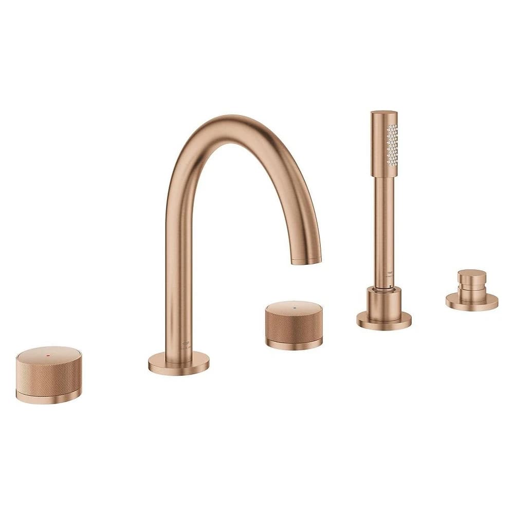 Grohe Atrio Private Collection Bronz Fırçalanmış Knob Banyo Bataryası